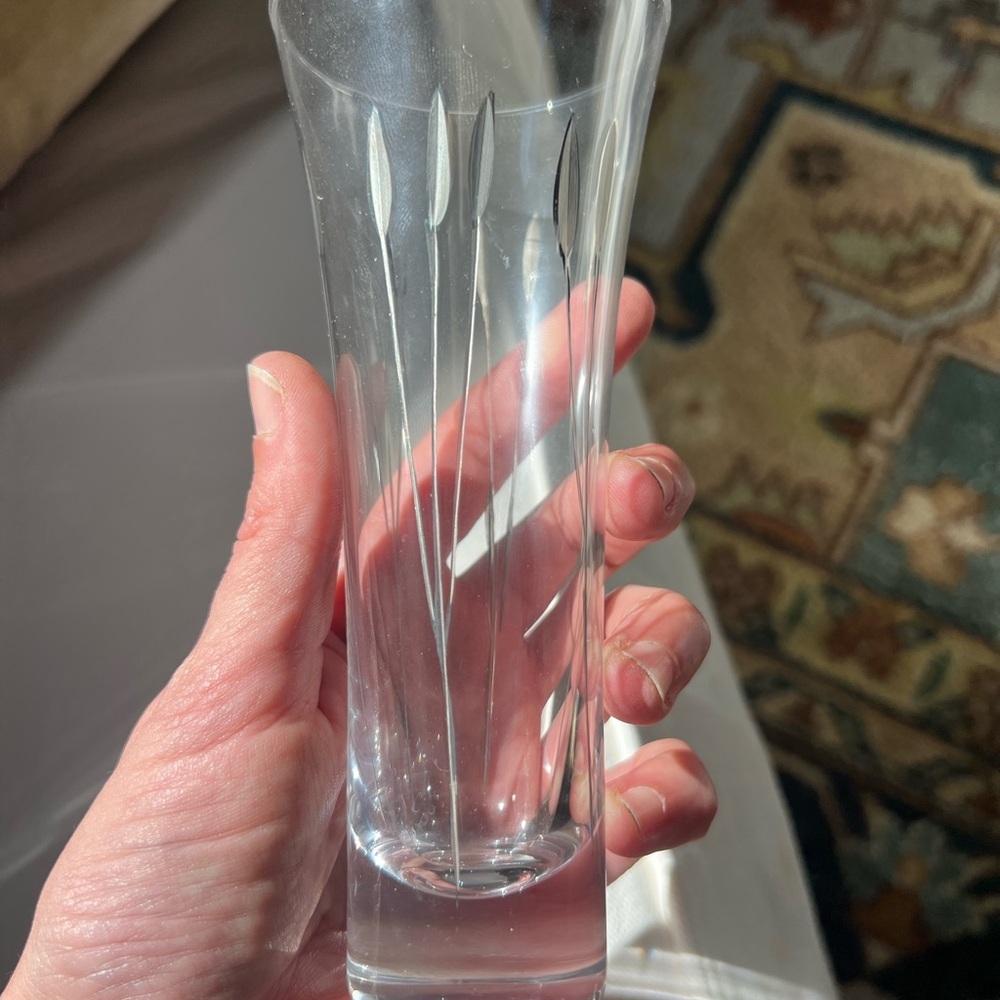 Vintage mid century modern etched and foiled cocktail glasses BONUS mcm glass​ - Picture 3 of 9